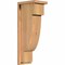 Ekena Millwork Alpine Smooth Corbel w/Backplate, Western Red Cedar, 7 1/2"W x 10"D x 26"H COR08X10X26ALP01SWR - alternate 1